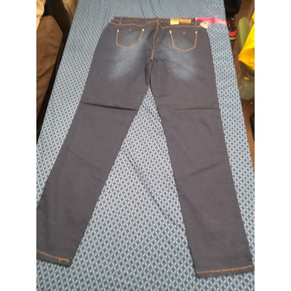 SL JEANS STRETCH DENIM DARK BLUE, H9 SLWG0080 SZ16 WAIST 38iN - Picture 7 of 7